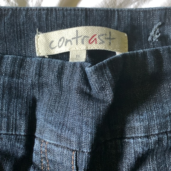 CONTRAST JEANS - Picture 3 of 8